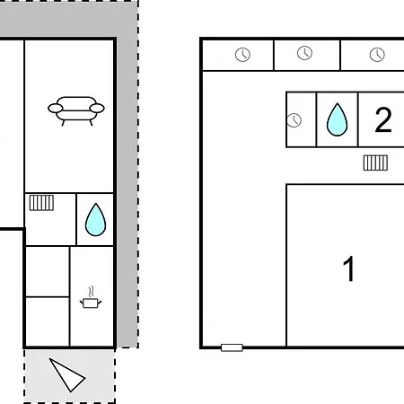 בית נופש Three-bedroom Holiday In Rytel